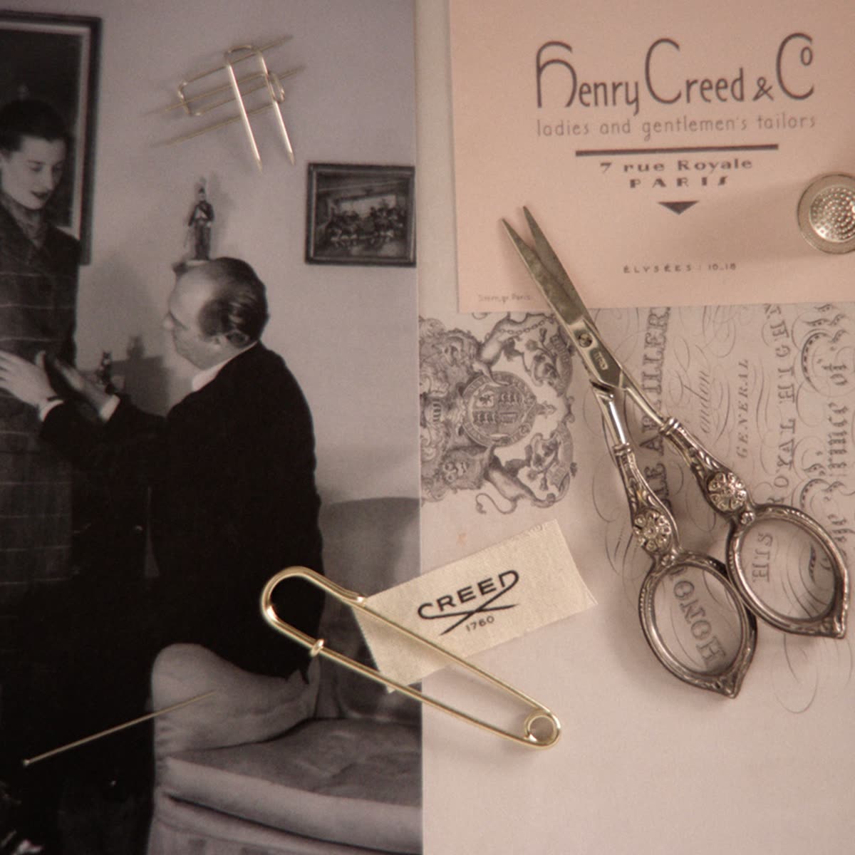 Les archives Henry Creed & Co : la maison fut tailleur avant d'être parfumeur
