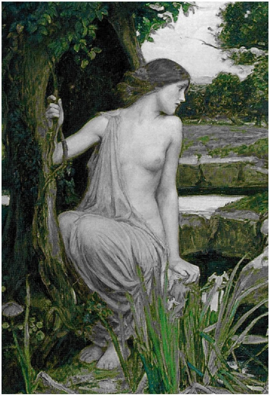 La nymphe Écho au bord de l'eau, image de la maison pour Echo's Green